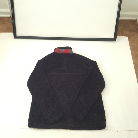 Women's NATURAL REFECTION Hoodies & Sweatshirts Size S Black / Red - Picture 3 of 8